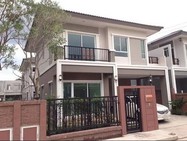 ขายบ้านเดี่ยว 2 ชั้น 38 ตรว. โครงการภัสสร เพรสทิจ ลุกซ์ ซอยพัฒนาการ 38 ใกล้ทางด่วน
