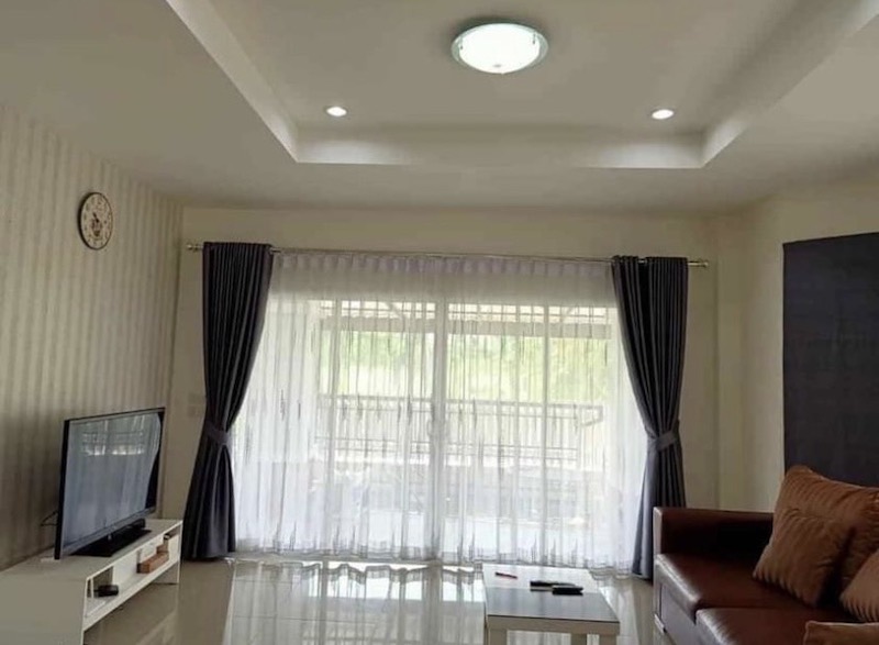 BH2045 ให้เช่าบ้านเดี่ยว 3 บ้านนอน 3 ห้องน้ำ พร้อมอยู่แอร์ทั้งหลัง เทิดราชัน นาวง รังสิต สรงประภา