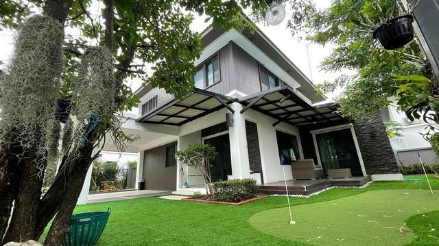 ให้เช่าบ้านเดี่ยว  โครงการมัณฑนา บางนา กม.7  4ห้องนอน 3ห้องน้ำใกล้เมกาบางนา