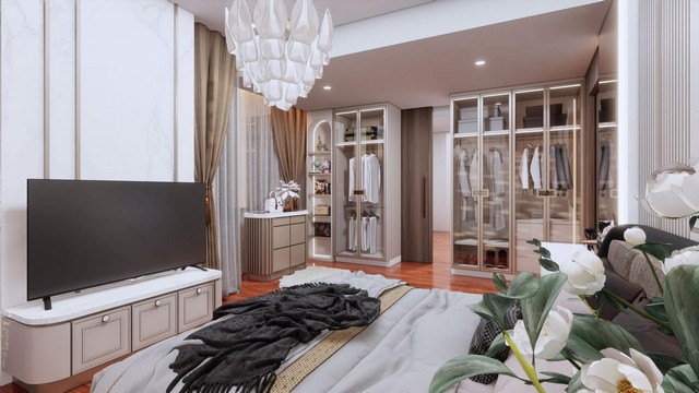 HR1053ให้เช่าบ้านเดี่ยวโครงการAnina-Villa สาทร-เย็นอากาศ บ้านหรูสไตล์ Pool Villa ใจกลางย่านสาทร