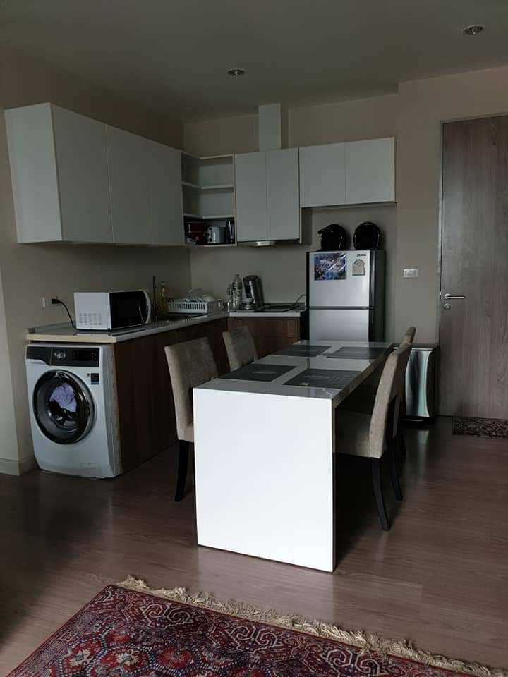 ขายคอนโด The capital condo (KPN) เฟอนิเจอร์ครบพร้อมอยู่ ชั้น 24 ทำเลดี วิวสูง ห้องมุม