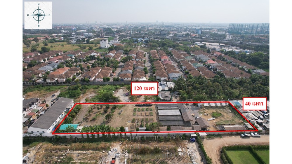 ขายที่ดินถมแล้ว 2 แปลง ติดกัน รวม 3 ไร่  เหมาะสำหรับพัฒนาโครงการ ที่อยู่อาศัย
