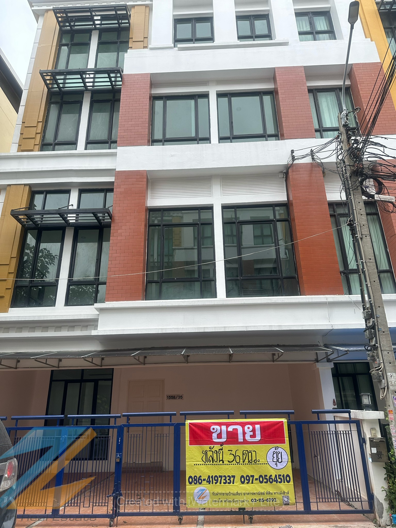 ขาย/เช่าโฮมออฟฟิศ 4 ชั้น บ้านกลางกรุงบางนา กม.3     ZY098