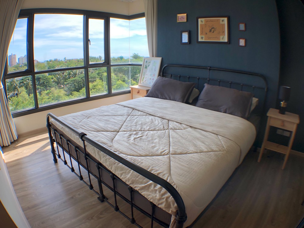 ขายคอนโดเรน ชะอำ ห้องมุม ชั้นบนสุด วิวสวนและทะเล อ.ชะอำ จ.เพชรบุรี