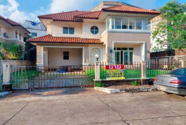 ขายด่วนบ้านเดี่ยวหลังมุม 115  ตร.วา 2 ชั้น ม.สุขสบาย  บางบอน ใกล้เซ็นทรัลพระราม2     ZC006