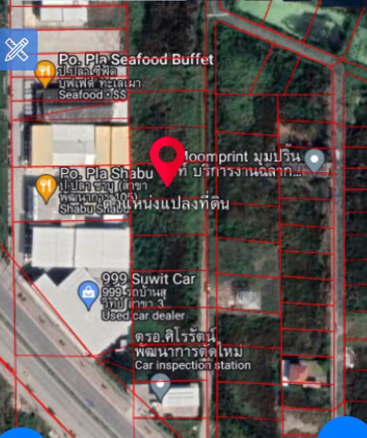 ขายที่ดิน ถนนพัฒนาการ ซอย 107‬ ‭เนื้อที่ 200 ตารางวา‬   ZT139