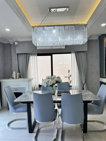 HS536ขายบ้านเดี่ยว เนื้อที่ 72 ตรว.หลังมุม โครงการเซนโทร ราชพฤกษ์-สวนผัก ตกแต่งแล้ว พร้อมอยู่