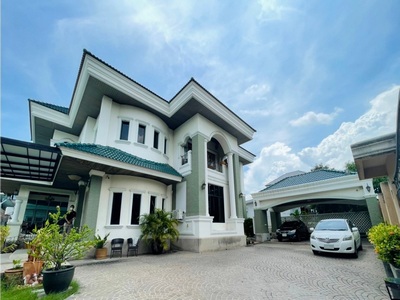 พื้นที่ใหญ่หายาก! เข้าออกได้สองซอย!! ขายบ้านเดี่ยว 345 ตร.ว. สุขุมวิท 111 ใกล้ BTS สำโรง ซอยแบริ่ง 4 ใกล้อิมพีเรียลเวิลด์ สำโรง