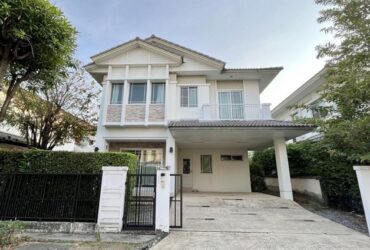 ให้เช่าบ้านเดี่ยว 2 ชั้น 64 ตรว. หมู่บ้านมัณฑนา อ่อนนุช-วงแหวน 2  บ้านสวยพร้อมเฟอร์นิเจอร์