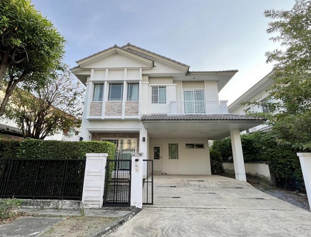ให้เช่าบ้านเดี่ยว 2 ชั้น 64 ตรว. หมู่บ้านมัณฑนา อ่อนนุช-วงแหวน 2  บ้านสวยพร้อมเฟอร์นิเจอร์