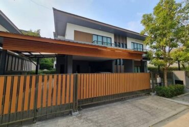 ขายบ้านเดี่ยว 2 ชั้น หมู่บ้านลุมพินี สวนหลวง ร.9 ซอยเฉลิมพระเกียรติ 40 ทับ 1 เฟอร์นิเจอร์พร้อมเข้าอยู่