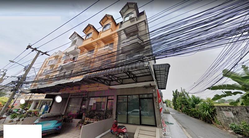 ให้เช่าตึกแถว 4.5 ชั้น หลังมุม ทำเลดี ซอยลาดพร้าว 107 แหล่งชุมชน คนพลุกพล่าน เหมาะค้าขาย