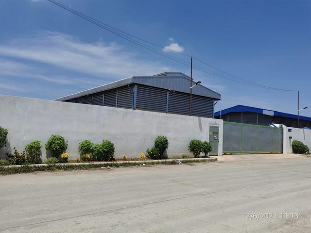 C2086  ขายโรงงานใหม่พร้อมอาคารมีใบ รง.4 ประเภทอลูมิเนียม พื้นที่สีม่วง ตำบลนาดี สมุทรสาคร