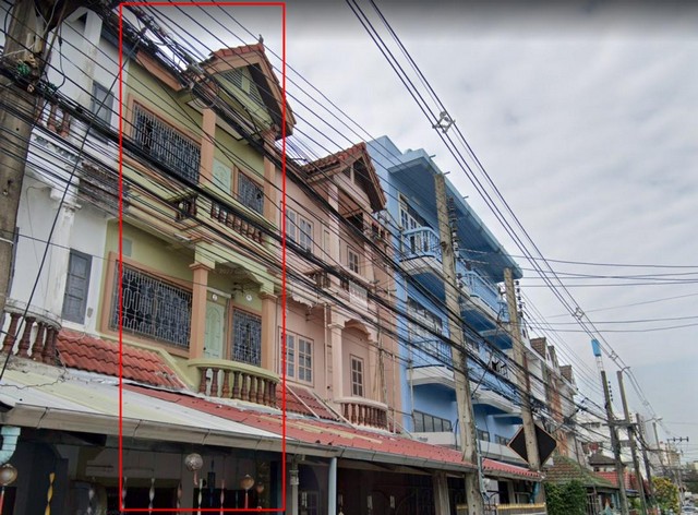 C3452 ขายทาวน์เฮาส์ 3 ชั้น ย่านโชคชัย 4 ลาดพร้าว ใกล้ตลาดโชคชัย 4 ตลาดอินดี้