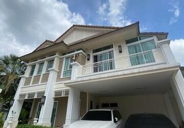 บ้านเช่า 2ชั้น  บ้านเดี่ยว โครงการนันทวัน แจ้งวัฒนะ-ราชพฤกษ์ 3 ห้องนอน 3 ห้องน้ำ เฟอร์ครบพร้อมอยู่