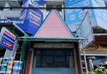 ขายถูก อาคารพาณิชย์ 4 ชั้น บางบัวทอง ทำเลดี ติดถนน บางกรวย-ไทรน้อย