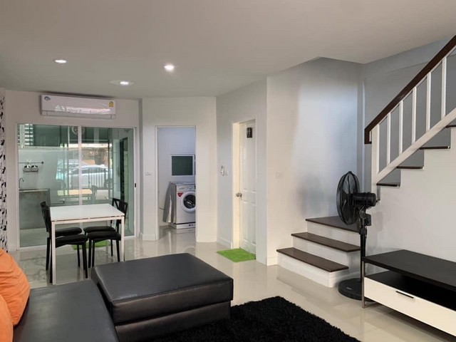 S2278 ให้เช่าและขายทาวน์โฮม 3 ชั้น โครงการทาวน์พลัสเกษตร-นวมินทร์ พร้อมเฟอร์นิเจอร์