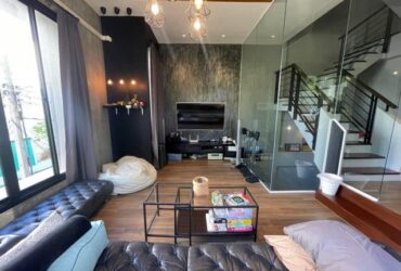 S2289 ขายทาวน์โฮม 3 ชั้น โครงการบ้านกลางเมือง บริติชทาวน์ ศรีนครินทร์ ซอยศรีด่าน 24 ใกล้แม็คโคร