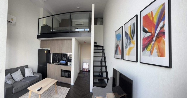 S2294 ให้เช่าคอนโดสยามมีส สุขุมวิท 48 ห้องDuplex ขนาด 42 ตรม ใกล้BTSอ่อนนุช