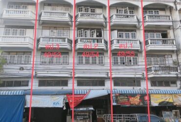 ขายอาคารพานิชย์ 4 ชั้น พร้อมชั้นลอย 3 คูหา หนองแขม PKK04-04057