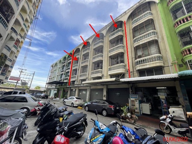 ขายอาคารพาณิชย์ 4 ชั้น 4 คูหา มีชั้นลอย ย่านหนองแขม PKK04-05261