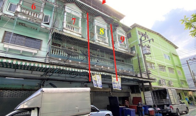 ขายอาคารพาณิชย์ 3 ชั้น มีชั้นลอย ซ.เพชรเกษม ใกล้มหาวิทยาลัยธนบุรี PKK04-05261
