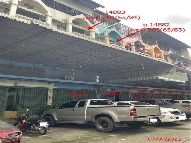 ขายอาคารพาณิชย์ 3 ชั้น 2 คูหา มีชั้นลอย มีต่อเติมด้านหลัง ใกล้เดอะมอลล์บางแค PKK04-04081