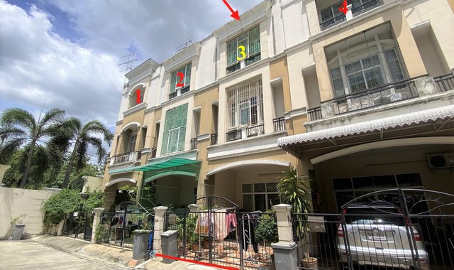 ขายทาวน์โฮม 3 ชั้น หมู่บ้าน ปริญลักษณ์ เอกชัย – บางบอน PKK03-04905