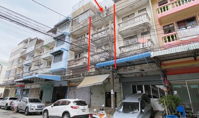 ขายอาคารพาณิชย์ 3 ชั้น หมู่บ้านอมรชัย 2 จอมทอง PKK04-03723