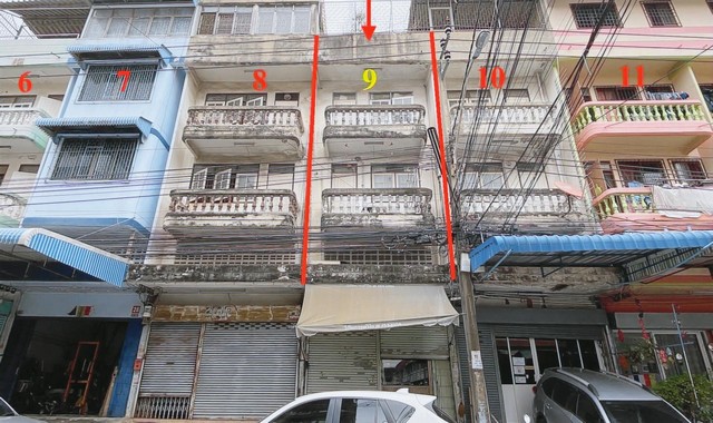 ขายอาคารพาณิชย์ 3 ชั้น หมู่บ้านอมรชัย 2 จอมทอง PKK04-03723