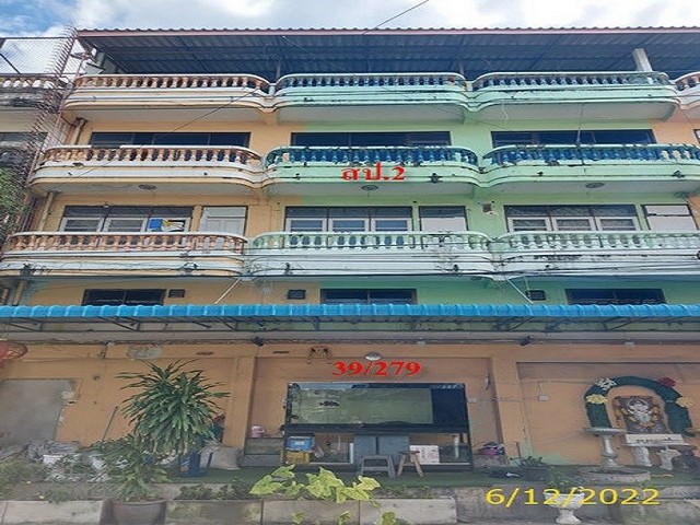 ขายอาคารพาณิชย์ 4 คูหา หมู่บ้านทัศนีย์นิเวศน์ 2 ซอยประชาอุทิศ 123 PKK04-04602