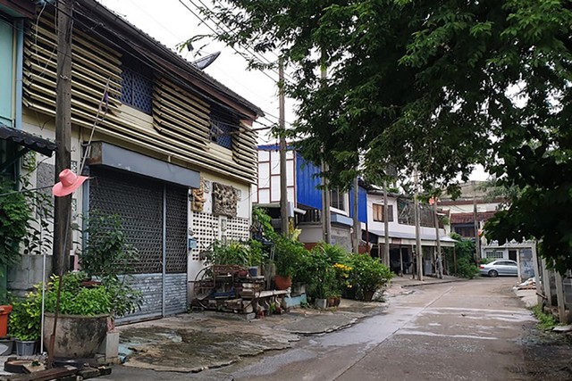 ขายทาวน์เฮ้าส์    หมู่บ้านทวีสุข นนทบุรี (PTTP00256)