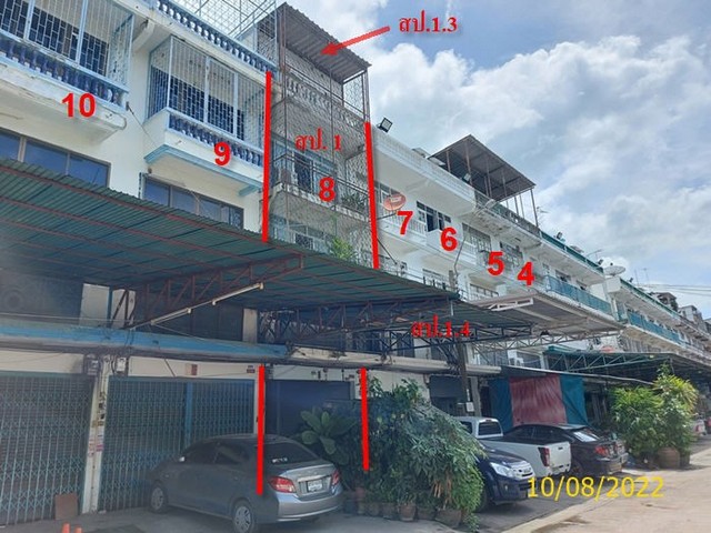 ขายอาคารพาณิชย์ 3 ชั้น หมู่บ้าน วิเศษสุขนคร พระราม 2 PKK04-05423