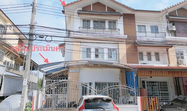 ขายทาวน์เฮ้าส์ 3 ชั้น หมู่บ้าน ประชาสุข เลคแอนด์มอลล์ บางขุนเทียน PKK03-05418