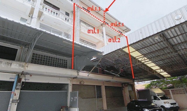 ขายอาคารพาณิชย์ 3 ชั้น 2 คูหา ซอย อนามัยเจริญ 15/1 ท่าข้าม, บางขุนเทียน PKK04-04392