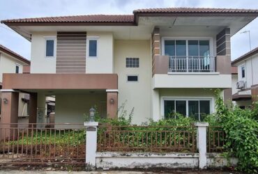ขายบ้านเดี่ยว  โครงการบ้านภูมิสิริ รังสิต คลอง 4  ปทุมธานี (PTT12982)