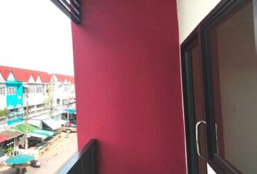 ให้เช่าอาคารพาณิชย์ 4ชั้น สวนสยาม  ‭รีโนเวท! ถ.เสรีไทย73-81 18 ตรว. 200 ตรม.