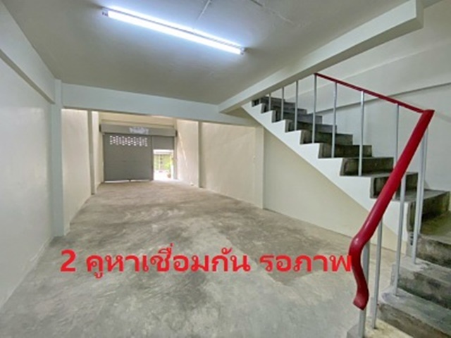 BTS ตลาดพลู วุฒากาศ 589ม. ราชพฤกษ์ ปากน้ำ ให้เช่าอาคารพาณิชย์ 2คูหา เดอะมอลล์ท่าพระ 4.5ชั้น 35ตรว.