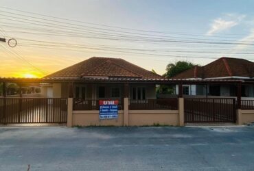 บ้านเดี่ยวชั้นเดียวอยู่บนเนื้อที่ 58ตรว. หมู่บ้านแซมไอซ์  อ.บ้านฉาง จ.ระยอง