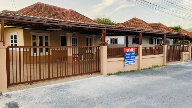 บ้านเดี่ยวชั้นเดียวอยู่บนเนื้อที่ 58ตรว. หมู่บ้านแซมไอซ์  อ.บ้านฉาง จ.ระยอง