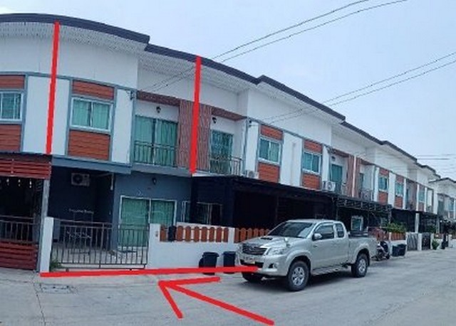 ขายทาวน์โฮม 2 ชั้น โครงการ ซี.เค.วิลล์5 เมืองสมุทรสาคร สมุทรสาคร PSC11881