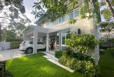 [H284]บ้านเดี่ยว หลังใหญ่ มัณฑนา บางนา-วงแหวน (บางนา-รามคำแหง 2) บ้านเดี่ยวสไตล์โมเดิร์น