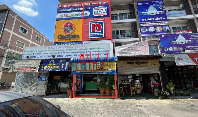 ขายอาคารพาณิชย์ 4 ชั้น หมู่บ้าน บีซี เอ็น ถนน หทัยราษฎร์ PKK04-05769