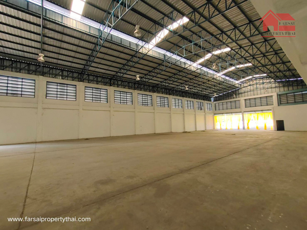ให้เช่าอาคารโรงงาน เนื้อที่ 4ไร่  3,383 ตร.ม ออฟฟิศ 3ชั้น โพธาราม จังหวัดราชบุรี