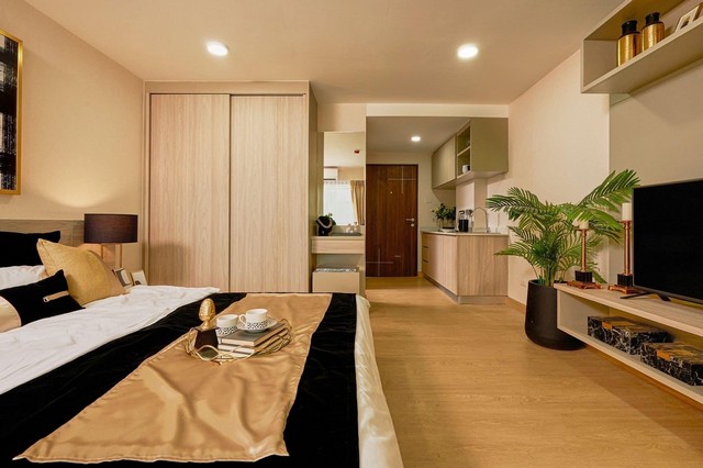 คอนโด ย่านช้างคลาน ใกล้สนามบินห้อง Fully Furnished พร้อมอยู่