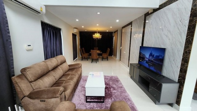[H296]บ้านเดี่ยวหลังใหญ่ 3 ชั้น  ขนาด 400ตร.ม TYPE A ใหญ่ที่สุดในโครงการลุมพินีสวนหลวง ร.๙ ซอยเฉลิมพระเกียรติ ร.๙ 40/1 เลี้ยงสัตว์ได้