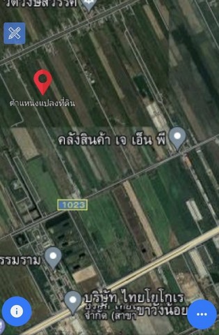 ขายที่ดิน เนื้อที่ 23-0-25 ไร่ หลังวัดชูจิตธรรมราม ถนนเลียบคลอง 27  ต.ชะแมบ อ.วังน้อย จ.พระนครศรีอยุธยา