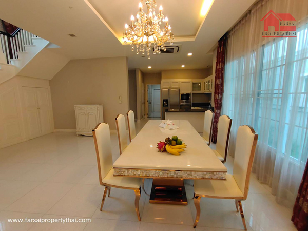 ให้เช่าบ้านเดี่ยวหรู 2 ชั้น(Luxury)เนื้อที่ 164วา4 ห้องนอน 5 ห้องน้ำ ถนนบางนาตราดใกล้ห้าเมกะบางนา ราคาเช่า 250,000 บ/ด