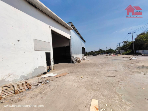 ให้เช่าอาคารโรงงาน โกดัง เนื้อที่ 6-2-66 ไร่ พื้นที่ใช้สอย 2,000 ตร.ม ไฟฟ้า 500 KVA อำเภอพนัสนิคม จังหวัดชลบุรี ราคาเช่า 160,000 บ/ด
