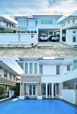 [H299]บ้านเดี่ยว พร้อมสระว่ายน้ำ หมู่บ้านวราบดินทร์ วงแหวน-ลำลูกกา ใกล้มอเตอร์เวย์กาญจนาภิเษก